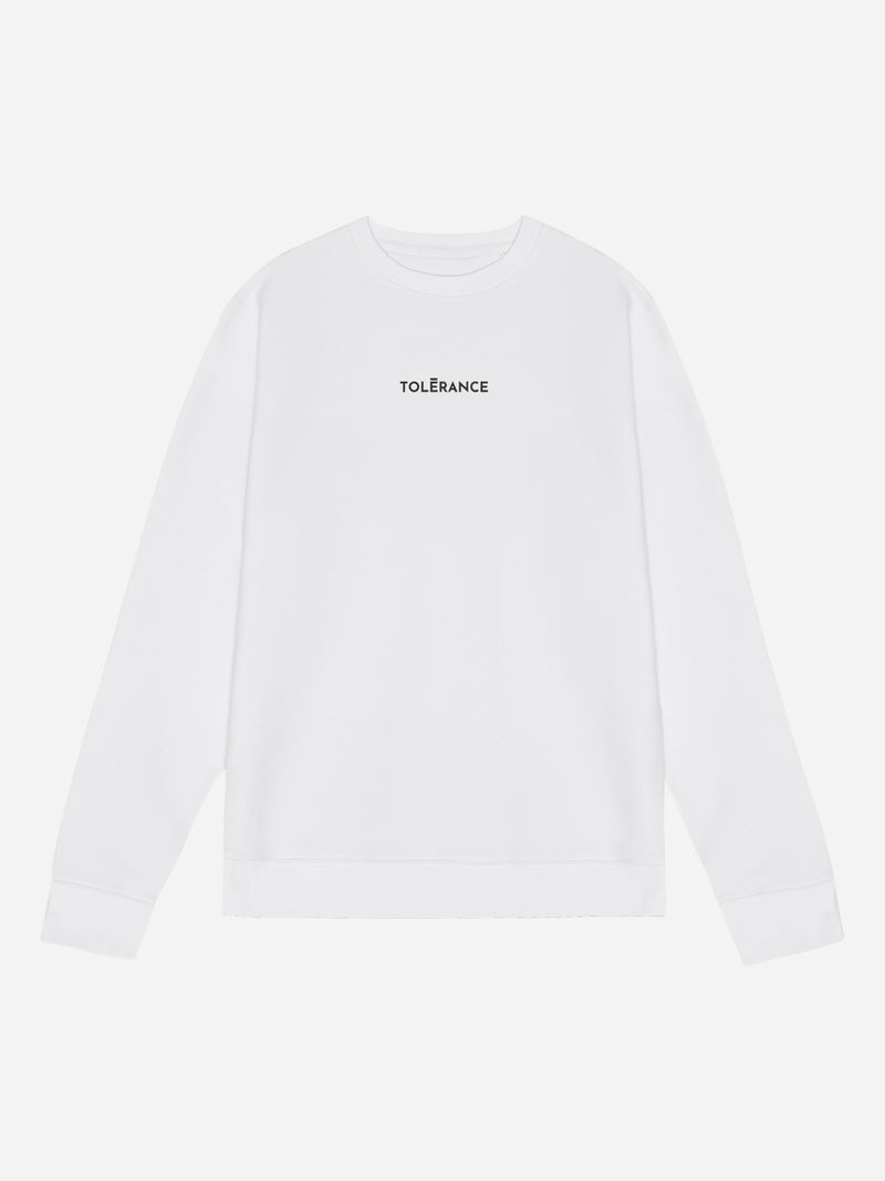 THE ORGANIC SWEATSHIRT - WHITE