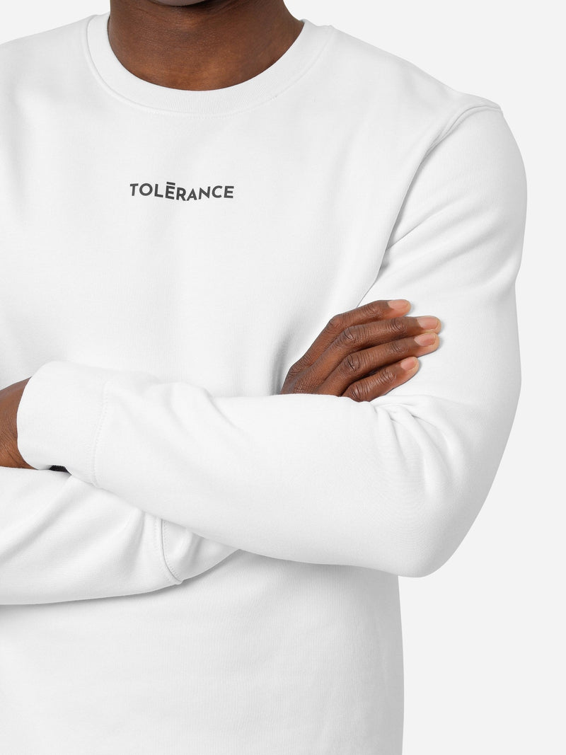 THE ORGANIC SWEATSHIRT - WHITE